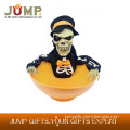 Hot selling Halloween induction compote terrorist optical light-emitting candy skeletons